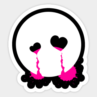 Crying heart emoji Sticker